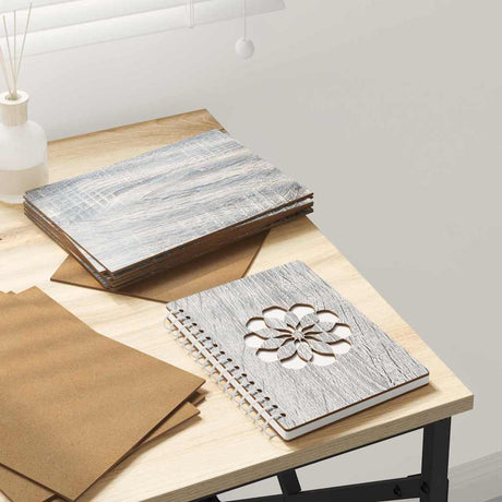 Vidaxl decorpanelen 12 st grijs sonoma 15 x 21 x 0,27 cm bewerkt hout