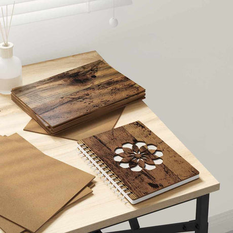 Vidaxl decorpanelen 50 st oud hout 15 x 21 x 0,27 cm bewerkt hout