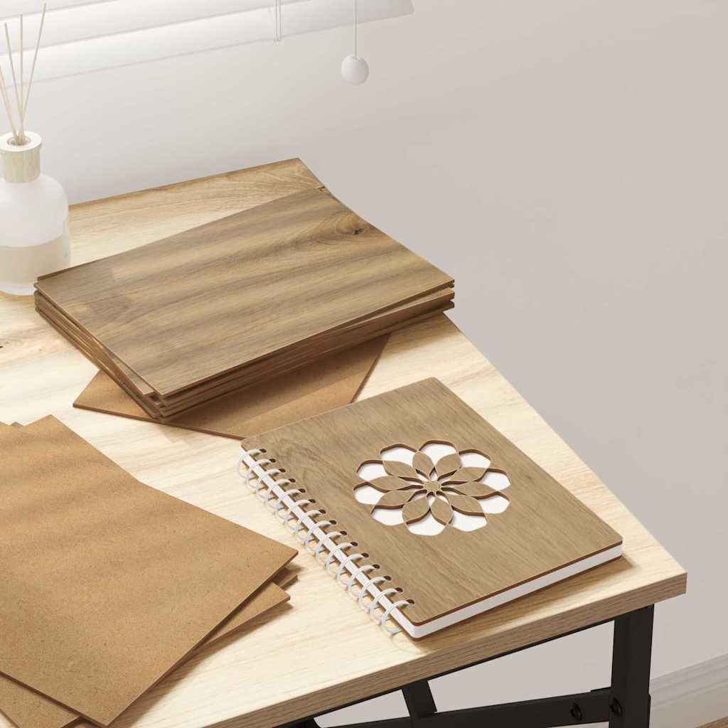 Vidaxl decorpanelen 50 st artisanaal eiken 21 x 30 x 0,27 cm