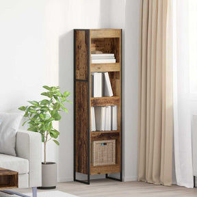 Vidaxl boekenkast 40 x 30 x 155 cm bewerkt hout oud hout