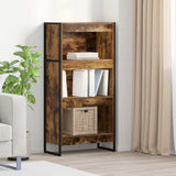 Vidaxl boekenkast 60 x 30 x 121 cm bewerkt hout rook eik