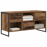 Vidaxl tv-kast 100 x 36 x 49,5 cm oud hout bewerkt hout