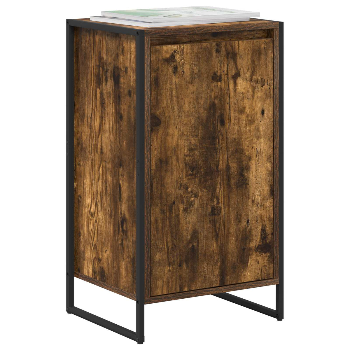 Vidaxl dressoir rook eik 43 x 36 x 75,5 cm bewerkt hout