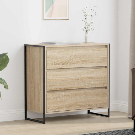 Vidaxl dressoir sonoma 79 x 36 x 75.5 cm bewerkt hout