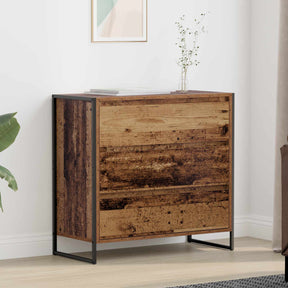Vidaxl dressoir oud hout 79 x 36 x 75.5 cm bewerkt hout
