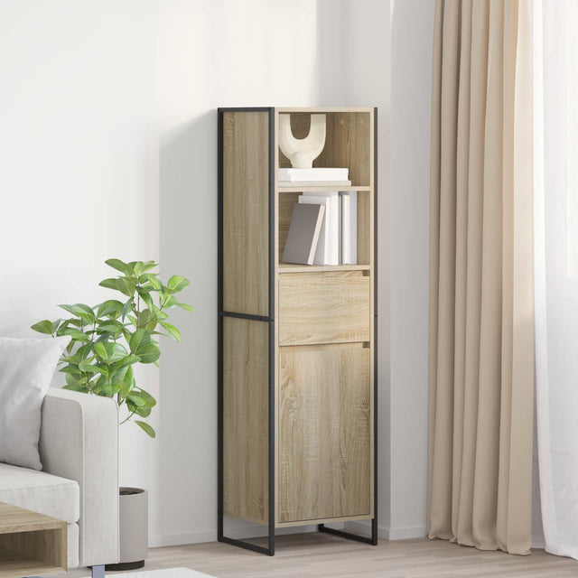 Vidaxl boekenkast sonoma 43 x 36 x 150.5 cm bewerkt hout