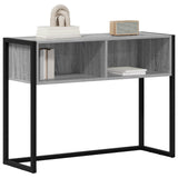 Vidaxl bijzettafel grijs sonoma 100 x 36 x 75 cm bewerkt hout
