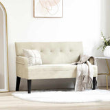 Vidaxl chesterfield bank crème 112 x 65,5 x 75 cm fluweel