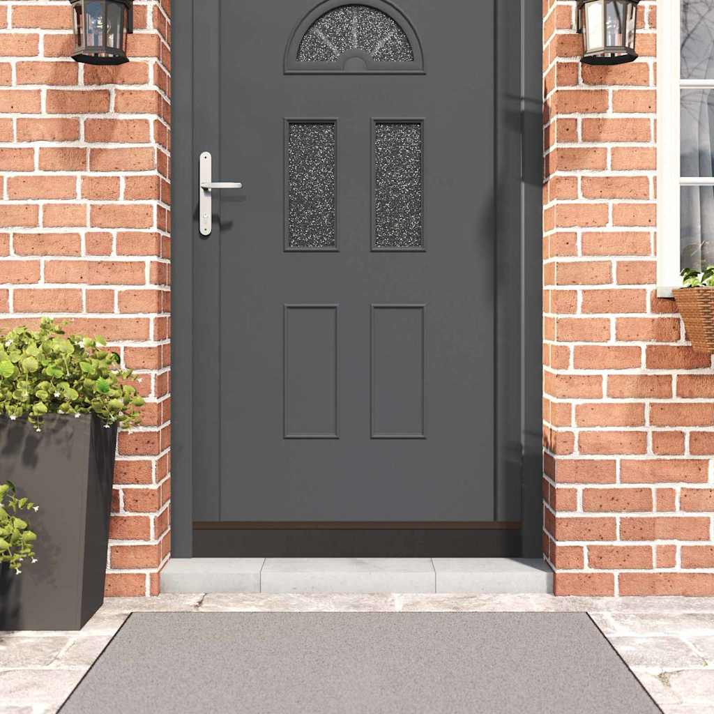 Vidaxl zelfklevende deurborstels 12 st bruin 100 cm aluminium legering