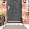 Vidaxl zelfklevende deurborstels 12 st 100 cm aluminium legering