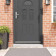 Vidaxl zelfklevende deurborstels 2 st wit 100 cm aluminium legering
