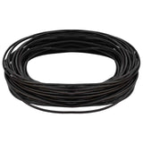 Vidaxl leren koord 1 donkerbruin ø1 mm x 50 m leer