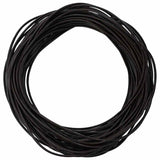 Vidaxl leren koord 1 donkerbruin ø1 mm x 50 m leer