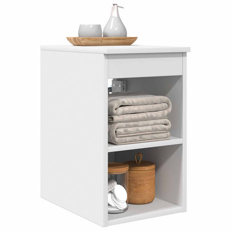 Vidaxl badkamerkast tussenin wit 30 x 41 x 50 cm bewerkt hout