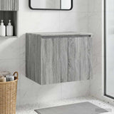 Vidaxl wand gemonteerde badkamerkast grijs sonoma 62,5 x 44,5 x 50 cm