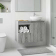 Vidaxl badkamerkast grijs sonoma 30 x 44,5 x 50 cm bewerkt hout