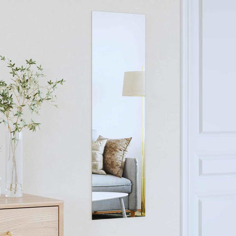 Vidaxl wandspiegel rechthoekig 30 x 100 cm gehard glas