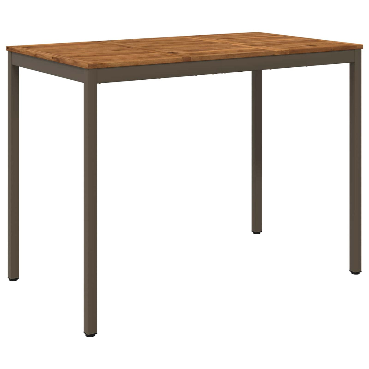 Vidaxl tuinbar tafel naarden natuurlijk en koffie 141 x 80,5 x 105 cm