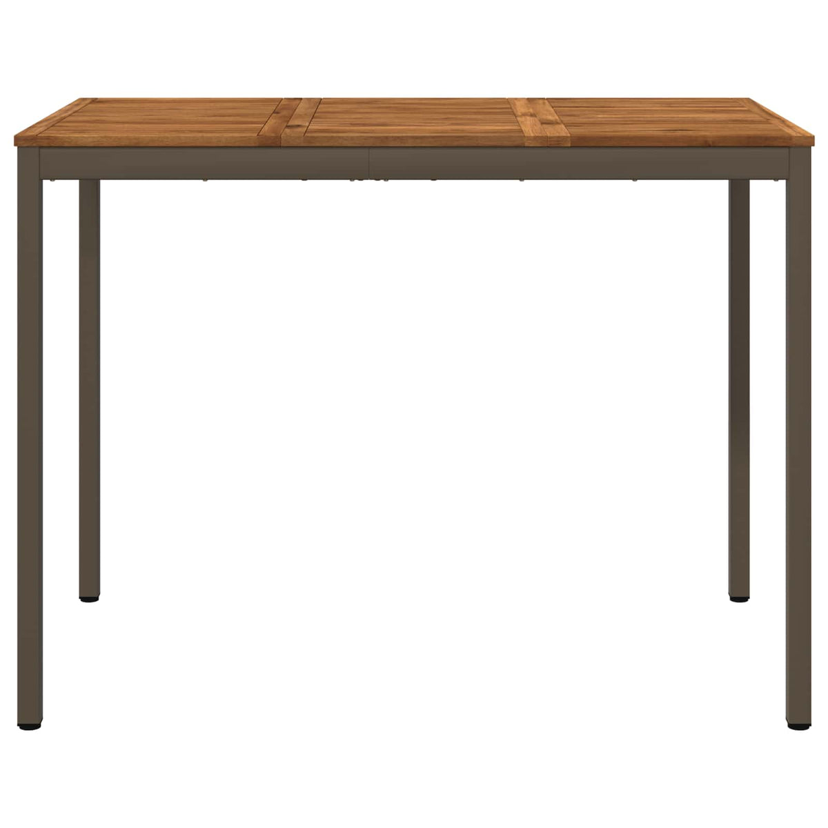 Vidaxl tuinbar tafel naarden natuurlijk en koffie 141 x 80,5 x 105 cm