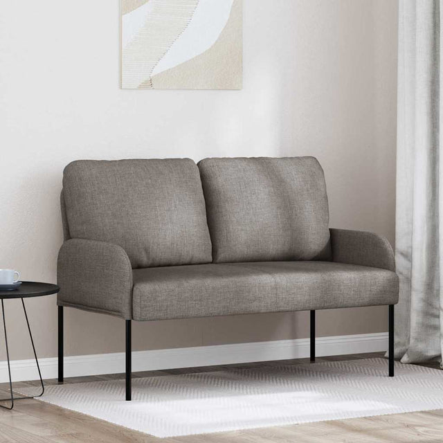 Vidaxl banken taupe 115 x 56 x 80 cm multiplex