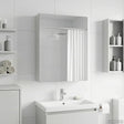 Vidaxl badkamer spiegelkast wit 50 x 14,5 x 70 cm bewerkt hout