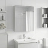 Vidaxl badkamer spiegelkast wit 50 x 14,5 x 70 cm bewerkt hout