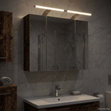 Vidaxl badkamer spiegelkast oud hout 60 x 14,5 x 50 cm bewerkt hout