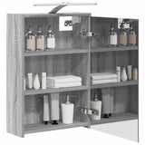 Vidaxl badkamer spiegelkast grijs sonoma 43 x 16 x 62.5 cm