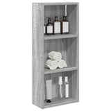 Vidaxl badkamer wandkast grijze sonoma 30 x 14 x 70 cm