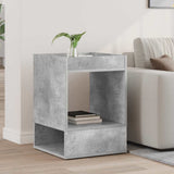 Vidaxl bijzettafel beton grijs 40 x 40 x 56 cm bewerkt hout