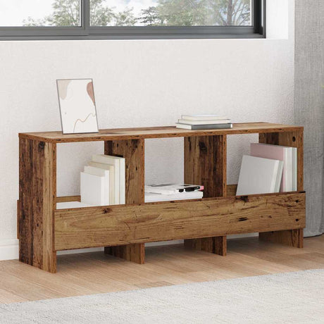 Vidaxl tijdschrift rek oudhout 102 x 30 x 45 cm
