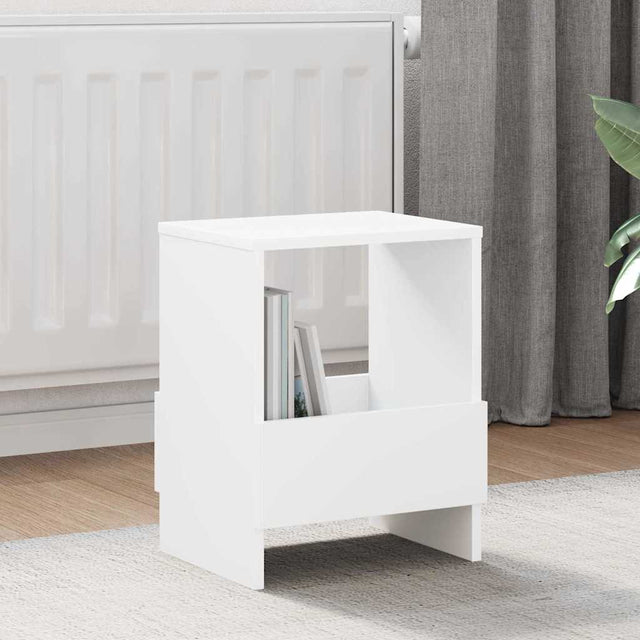 Vidaxl tijdschrift rek wit 35 x 30 x 45 cm
