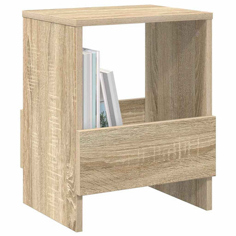 Vidaxl tijdschrift rek sonoma eiken 35 x 30 x 45 cm