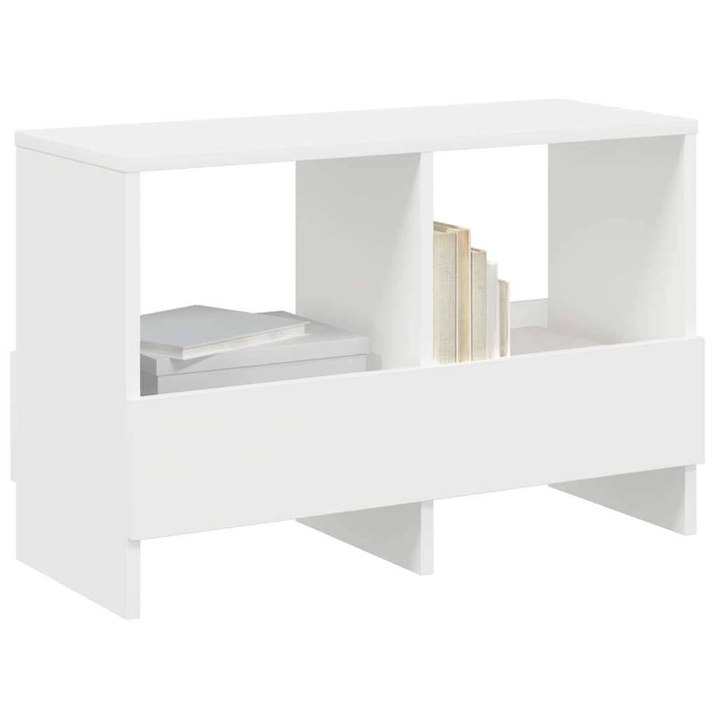 Vidaxl tijdschrift rek wit 68,5 x 30 x 45 cm