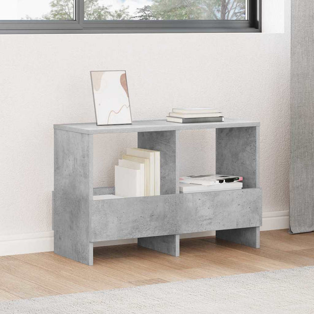 Vidaxl tijdschrift rek beton grijs 68,5 x 30 x 45 cm