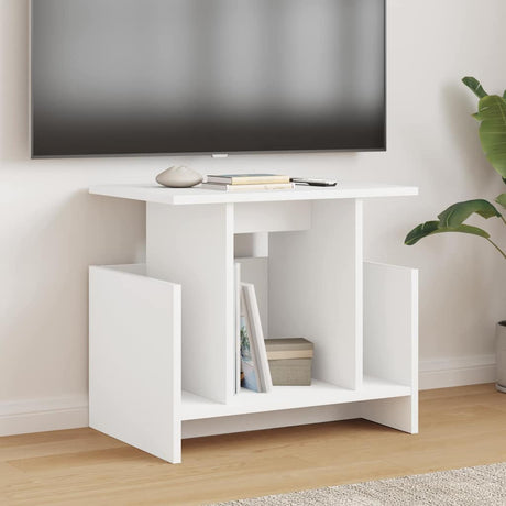 Vidaxl tv-standaard 50 x 35 x 45 cm wit bewerkt hout