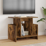 Vidaxl tv-standaard 50 x 35 x 45 cm gerookt eiken bewerkt hout