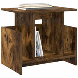 Vidaxl tv-standaard 50 x 35 x 45 cm gerookt eiken bewerkt hout