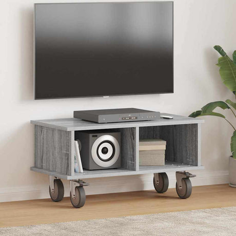 Vidaxl tv-standaard 68,5 x 35 x 35 cm grijs sonoma bewerkt hout