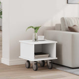 Vidaxl tv-standaard 37 x 35 x 35 cm wit bewerkt hout