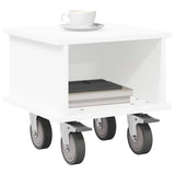 Vidaxl tv-standaard 37 x 35 x 35 cm wit bewerkt hout