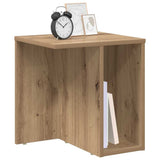 Vidaxl bijzettafel 2 st artisan eiken 37 x 32 x 40 cm bewerkt hout