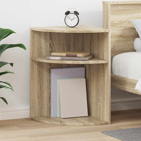 Vidaxl bijzettafel sonoma eiken 39,7 x 39,7 x 60 cm bewerkt hout
