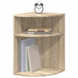 Vidaxl bijzettafel sonoma eiken 39,7 x 39,7 x 60 cm bewerkt hout