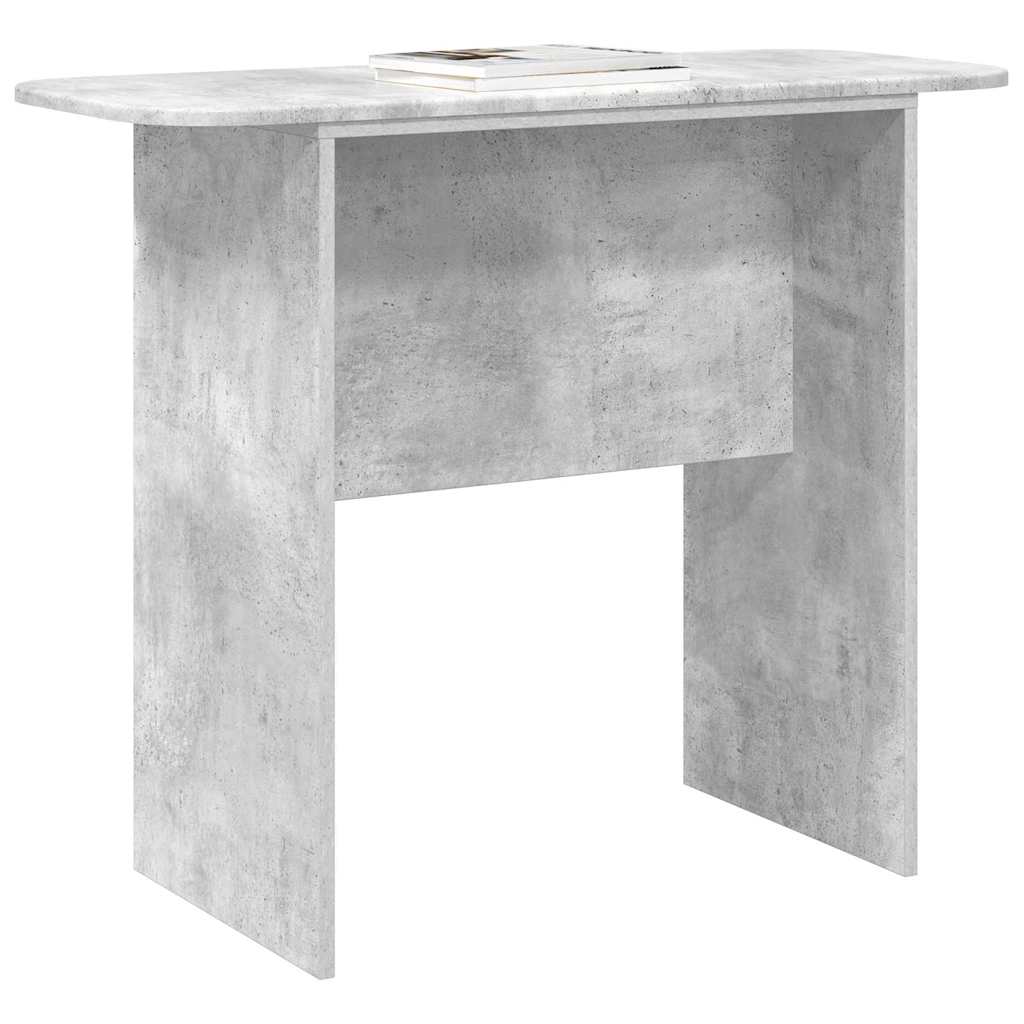 Vidaxl wandtafel beton grijs 93 x 40 x 75 cm bewerkt hout