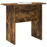 Vidaxl wandtafel gerookt eiken 93 x 40 x 75 cm bewerkt hout