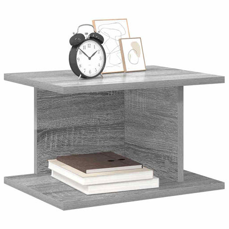 Vidaxl nachtkastje 2 st grijs sonoma 40 x 30 x 25 cm bewerkt hout