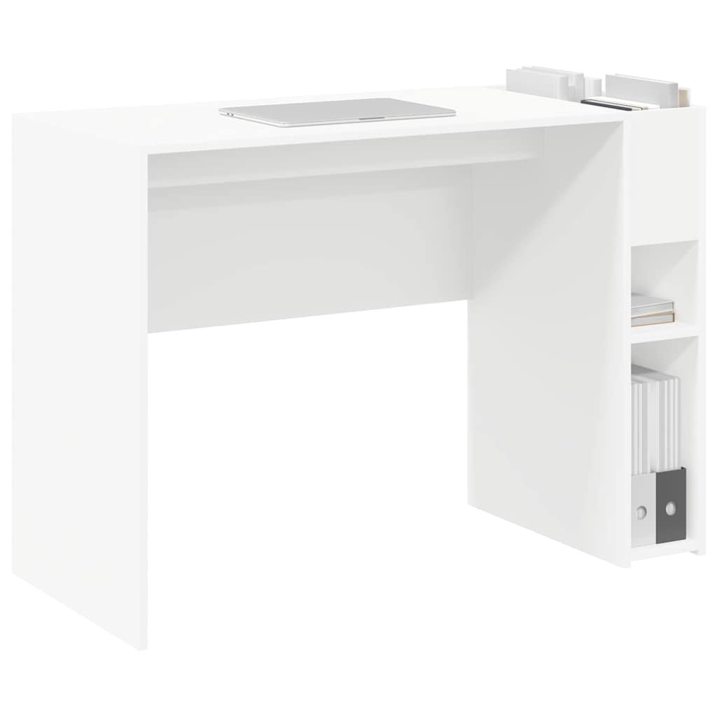 Vidaxl bureau wit bewerkt hout 109 x 50 x 78 cm