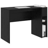 Vidaxl bureau zwart eiken bewerkt hout 109 x 50 x 78 cm