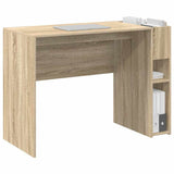 Vidaxl bureau sonoma eiken bewerkt hout 109 x 50 x 78 cm
